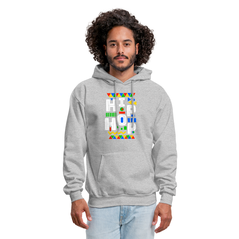 80s HipHop Men's Hoodie - heather gray
