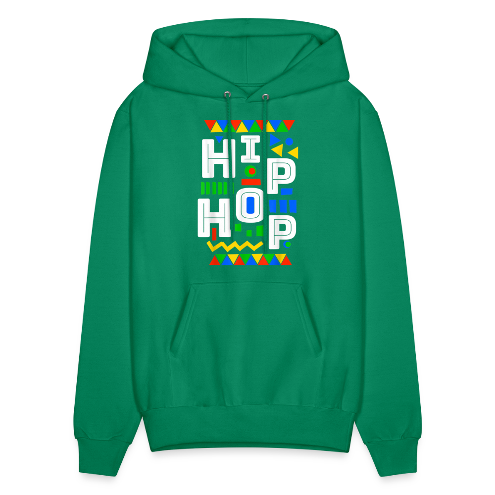80s HipHop Men's Hoodie - kelly green