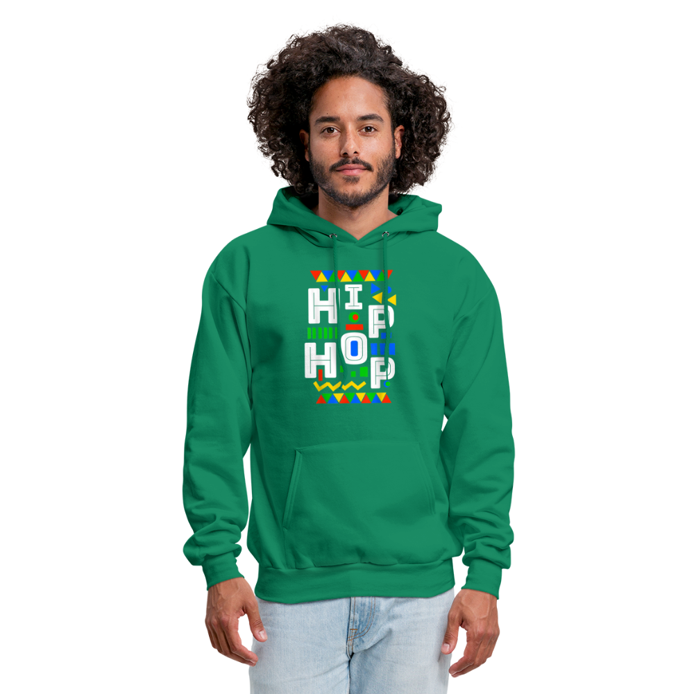 80s HipHop Men's Hoodie - kelly green