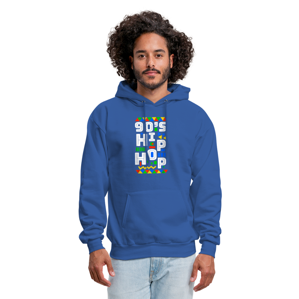 90s Hip Hop Hoodie - royal blue