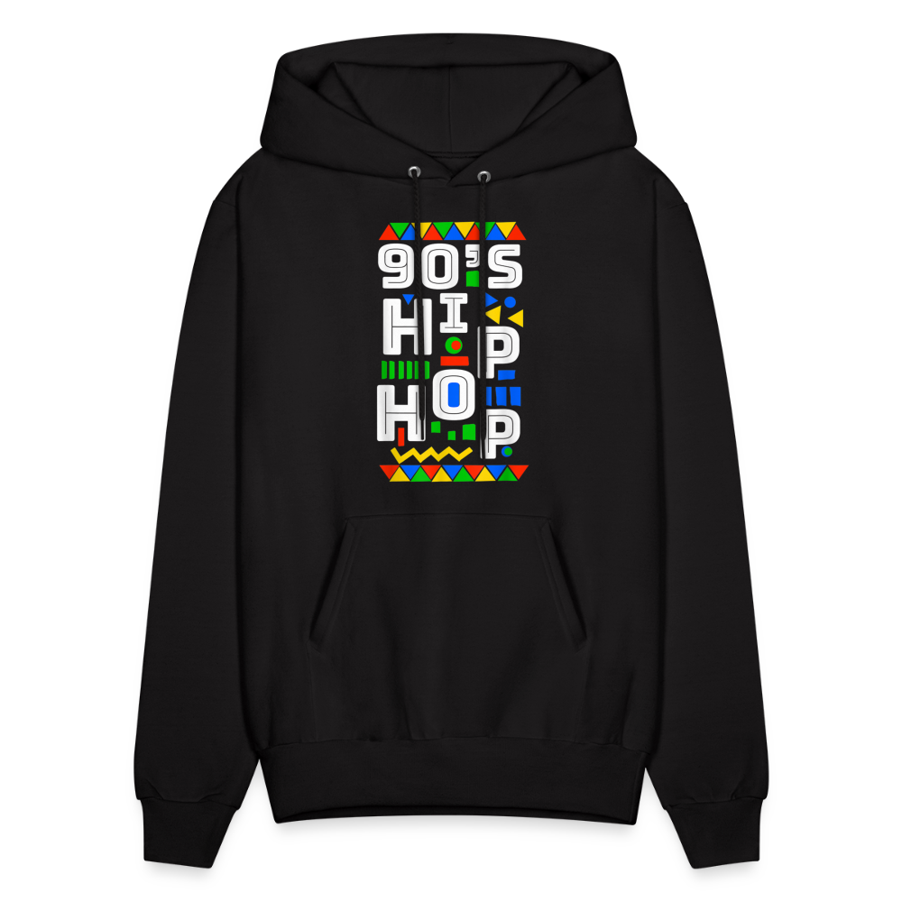 90s Hip Hop Hoodie - black