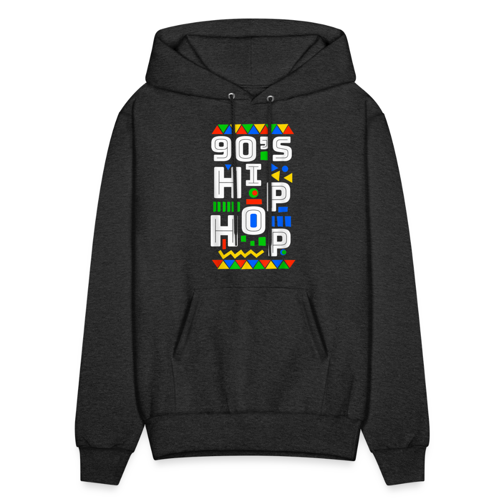 90s Hip Hop Hoodie - charcoal grey