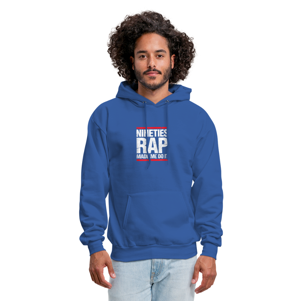 90s Rap Hoodie - royal blue