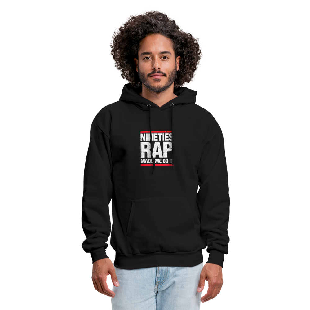90s Rap Hoodie - black