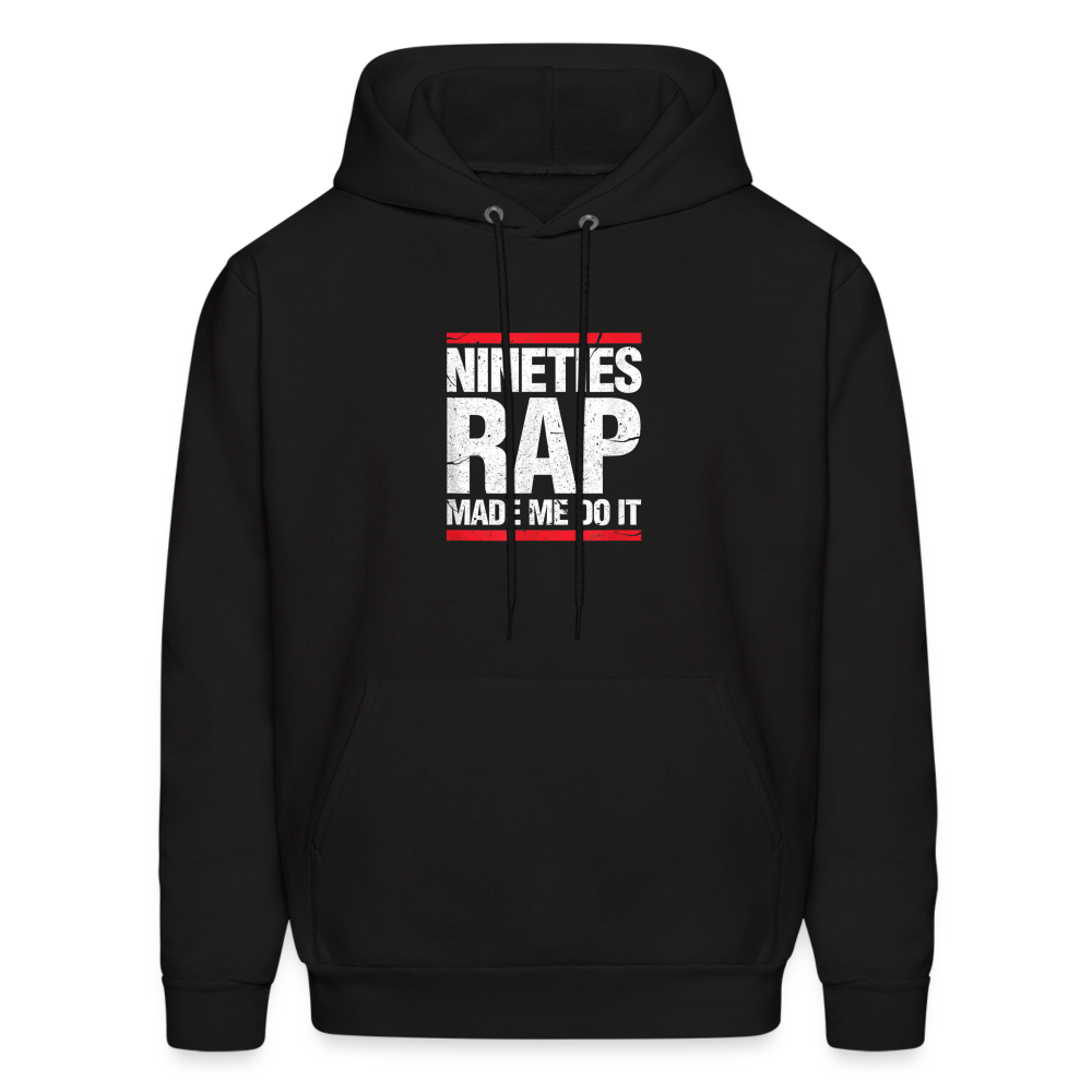 90s Rap Hoodie - black