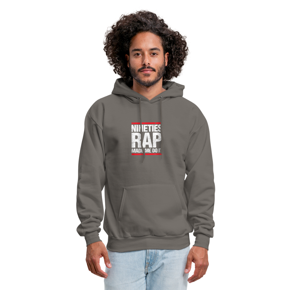 90s Rap Hoodie - asphalt gray