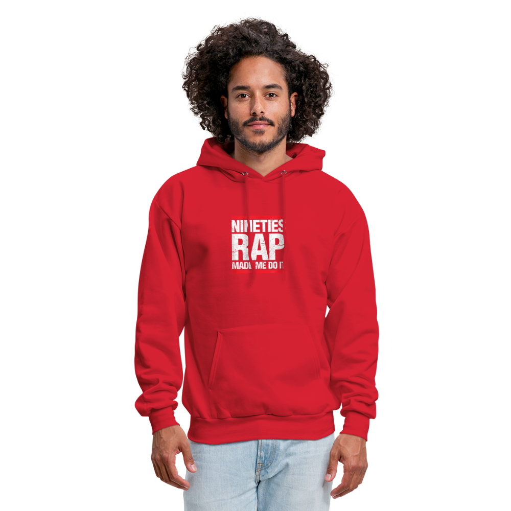 90s Rap Hoodie - red