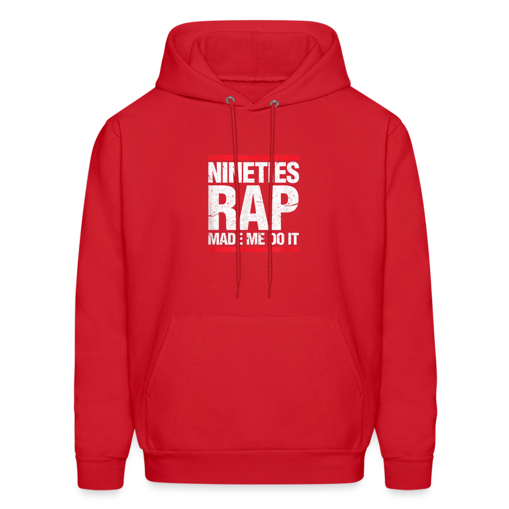 90s Rap Hoodie - red
