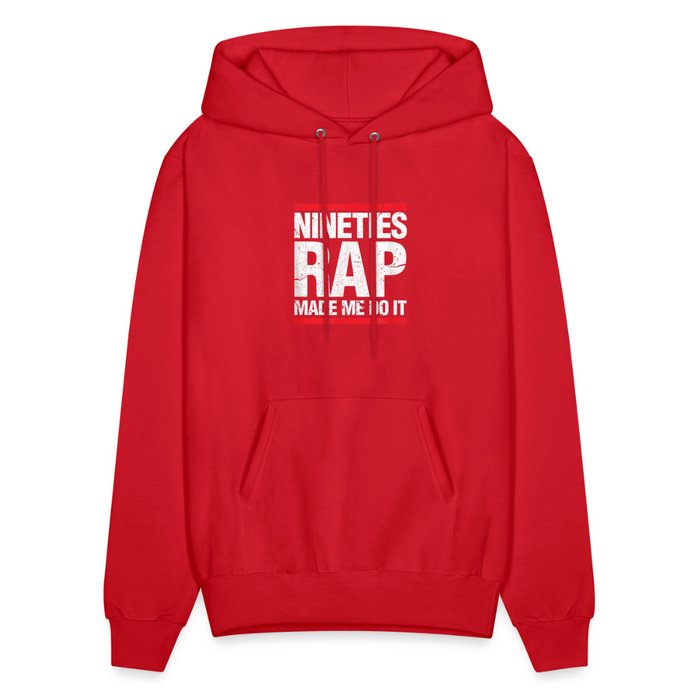 90s Rap Hoodie - red