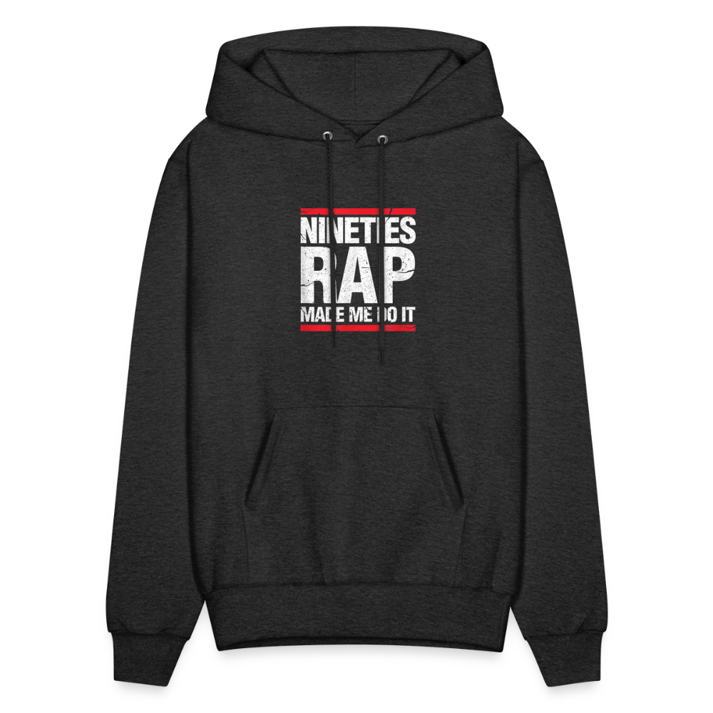90s Rap Hoodie - charcoal grey