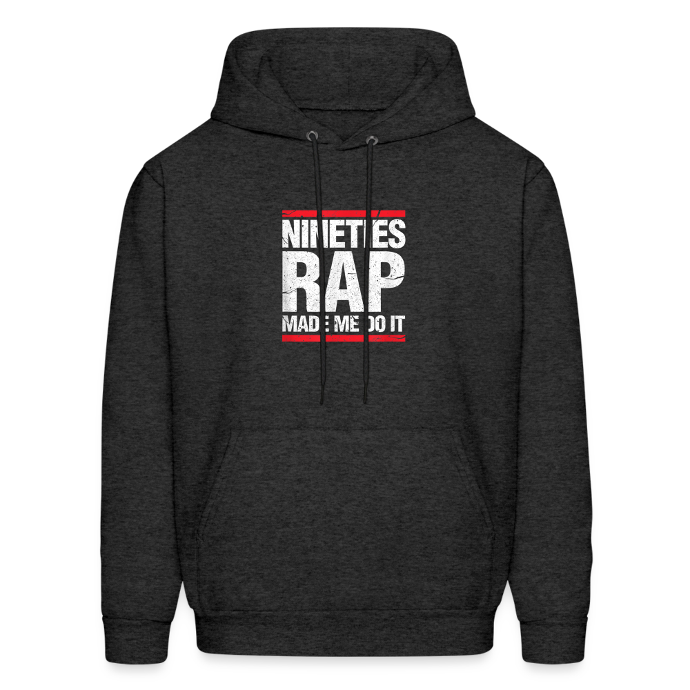 90s Rap Hoodie - charcoal grey