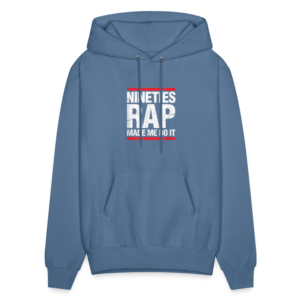 90s Rap Hoodie - denim blue