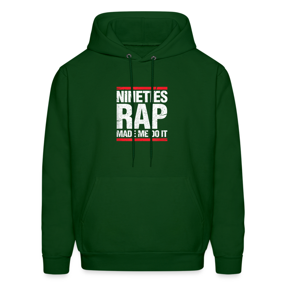 90s Rap Hoodie - forest green