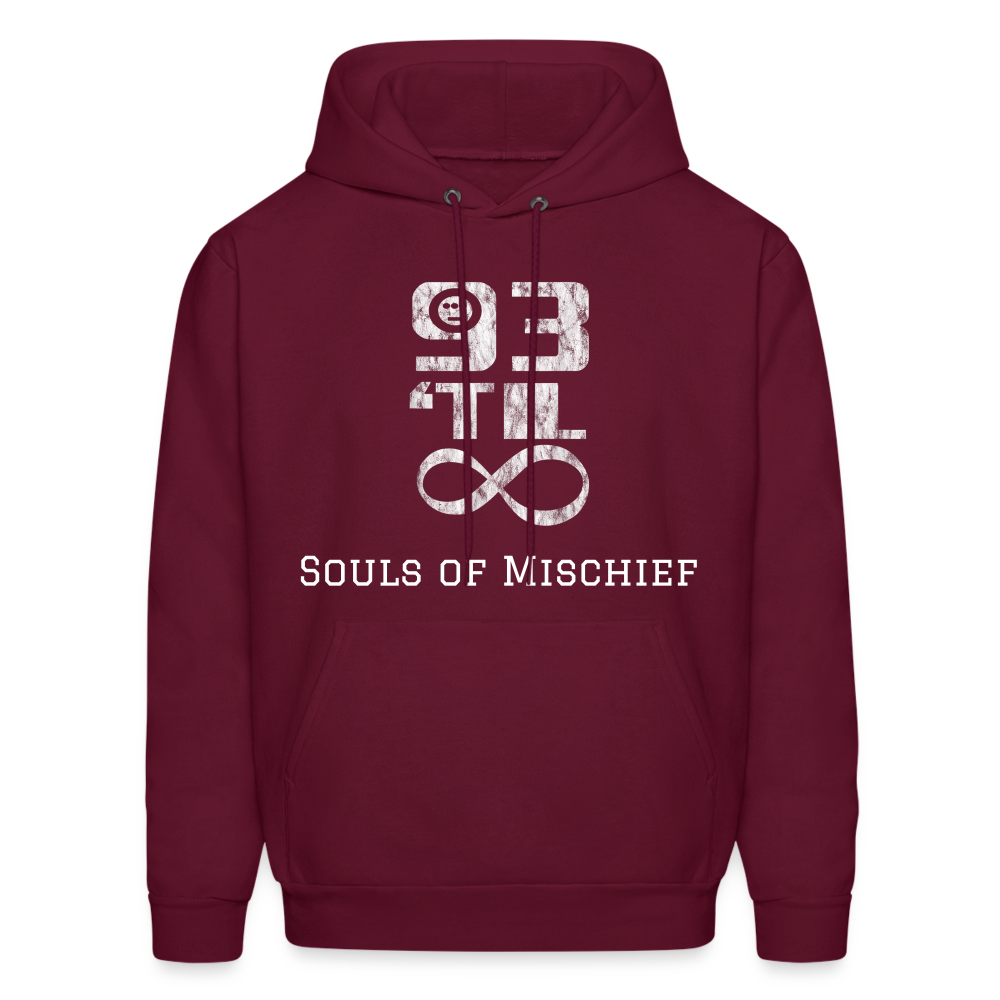 Men's Hoodie - burgundy