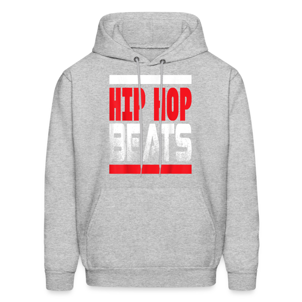 Hip Hop Beats Hoodie - heather gray