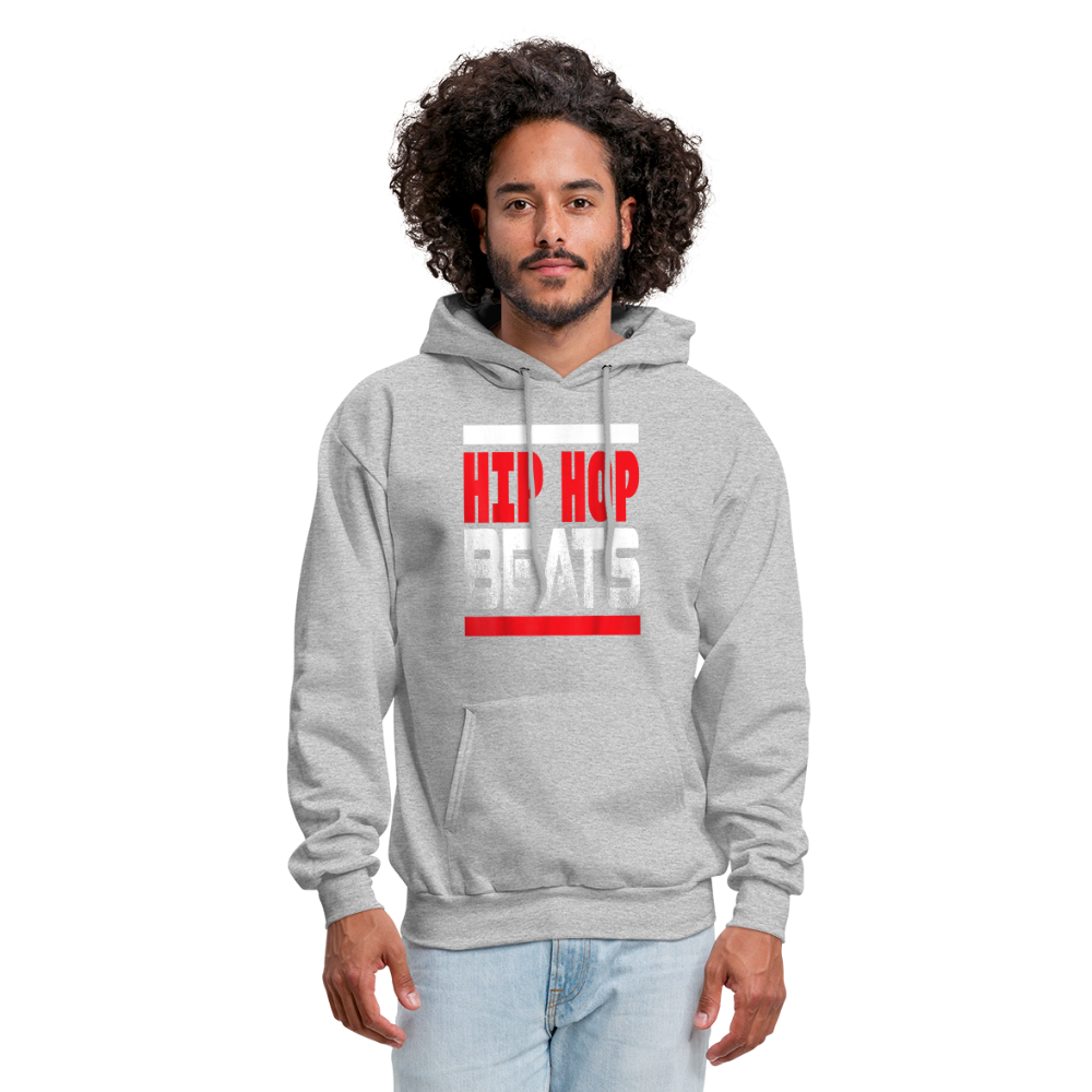 Hip Hop Beats Hoodie - heather gray