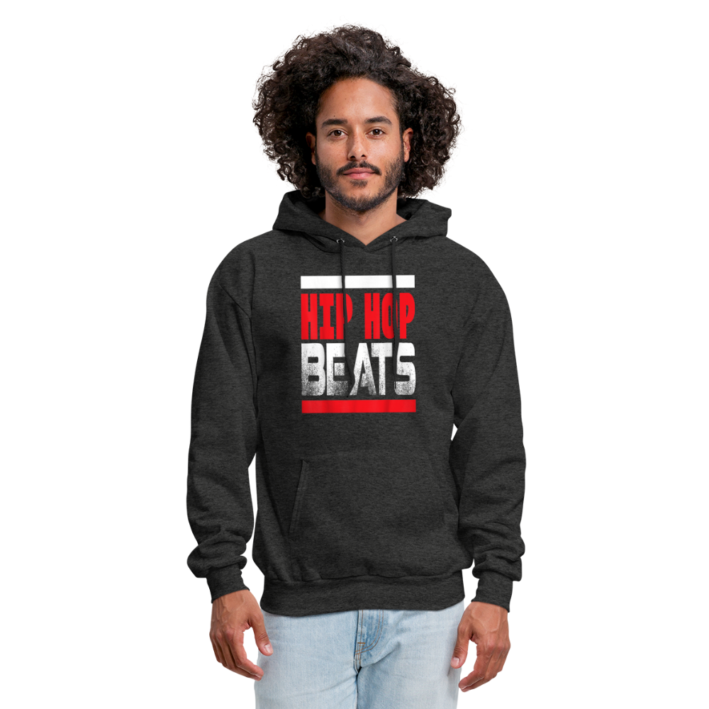 Hip Hop Beats Hoodie - charcoal grey
