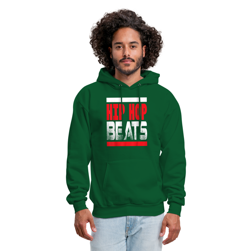 Hip Hop Beats Hoodie - forest green