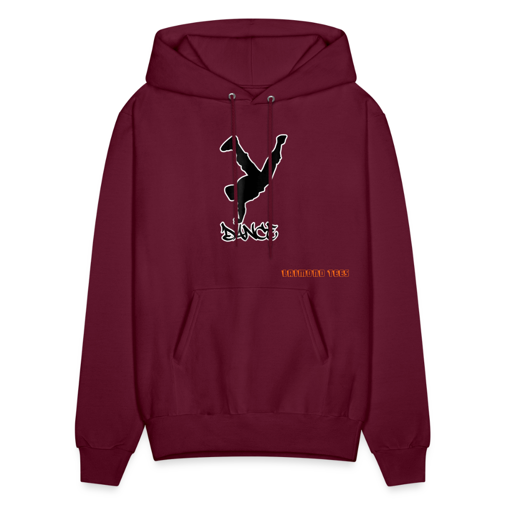 B-Boy Dance Hoodie - burgundy