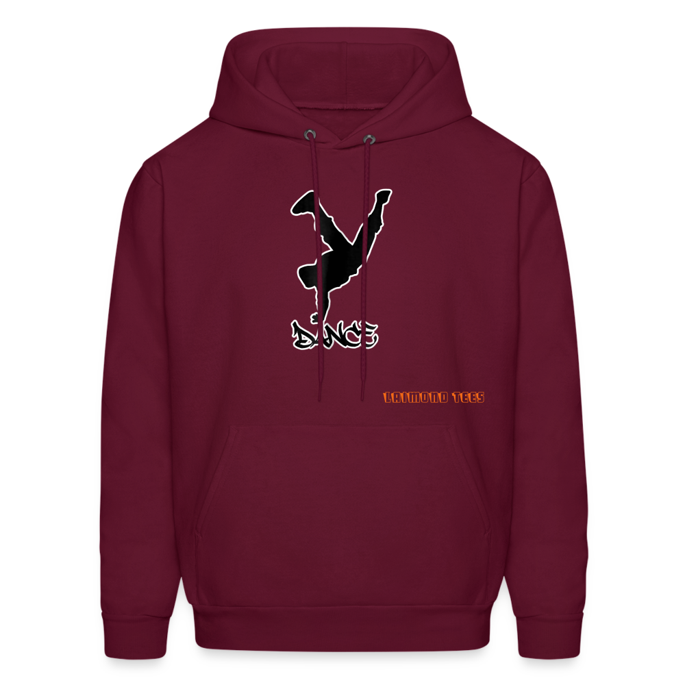 B-Boy Dance Hoodie - burgundy