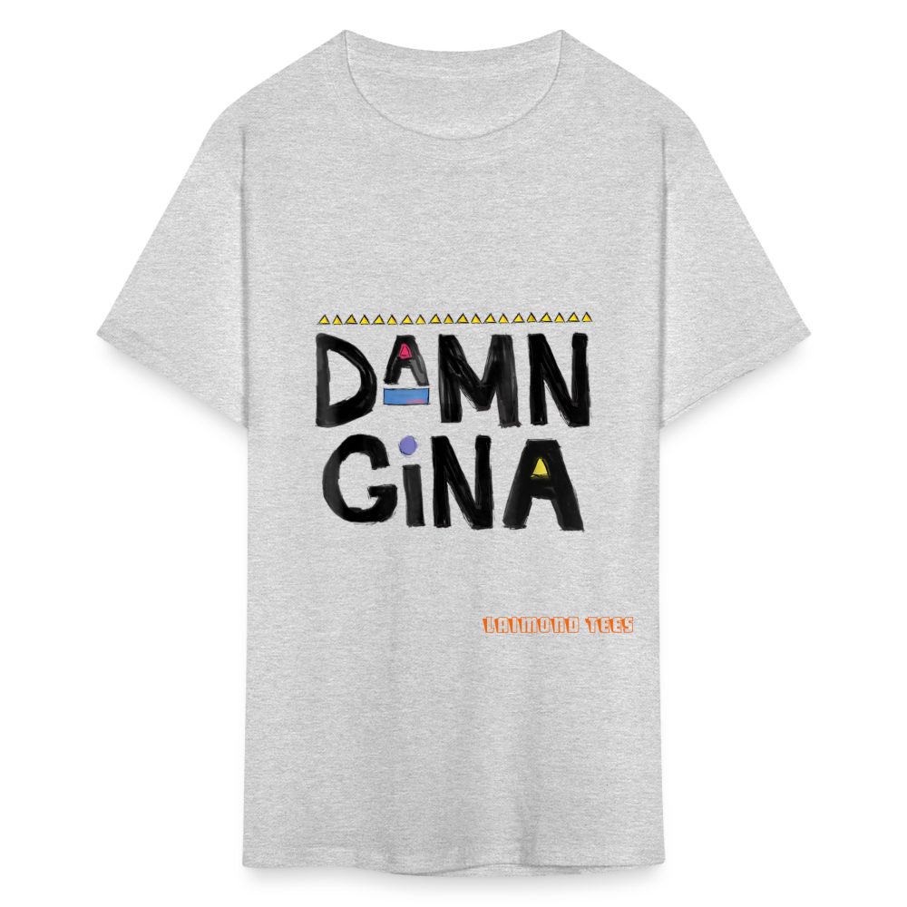 Damn Gina Unisex Classic T-Shirt - heather gray