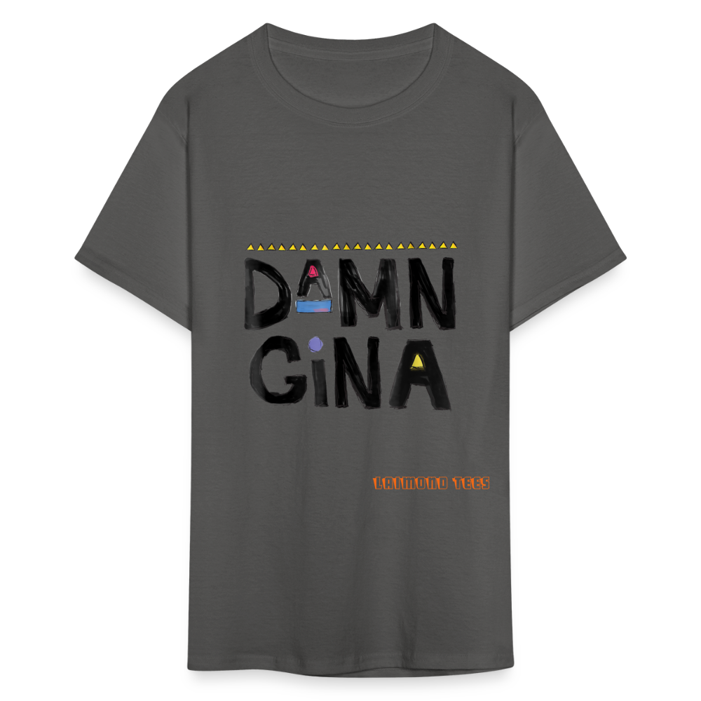 Damn Gina Unisex Classic T-Shirt - charcoal