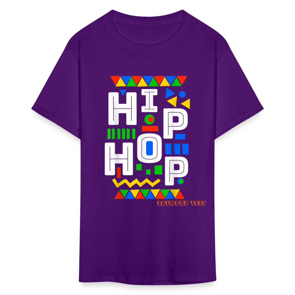 80s Hip Hop Unisex Classic T-Shirt - purple