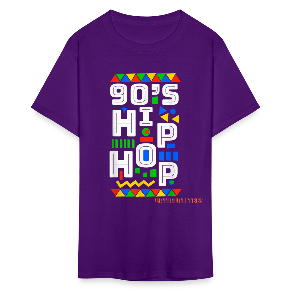 90s Hip Hop Unisex Classic T-Shirt - purple