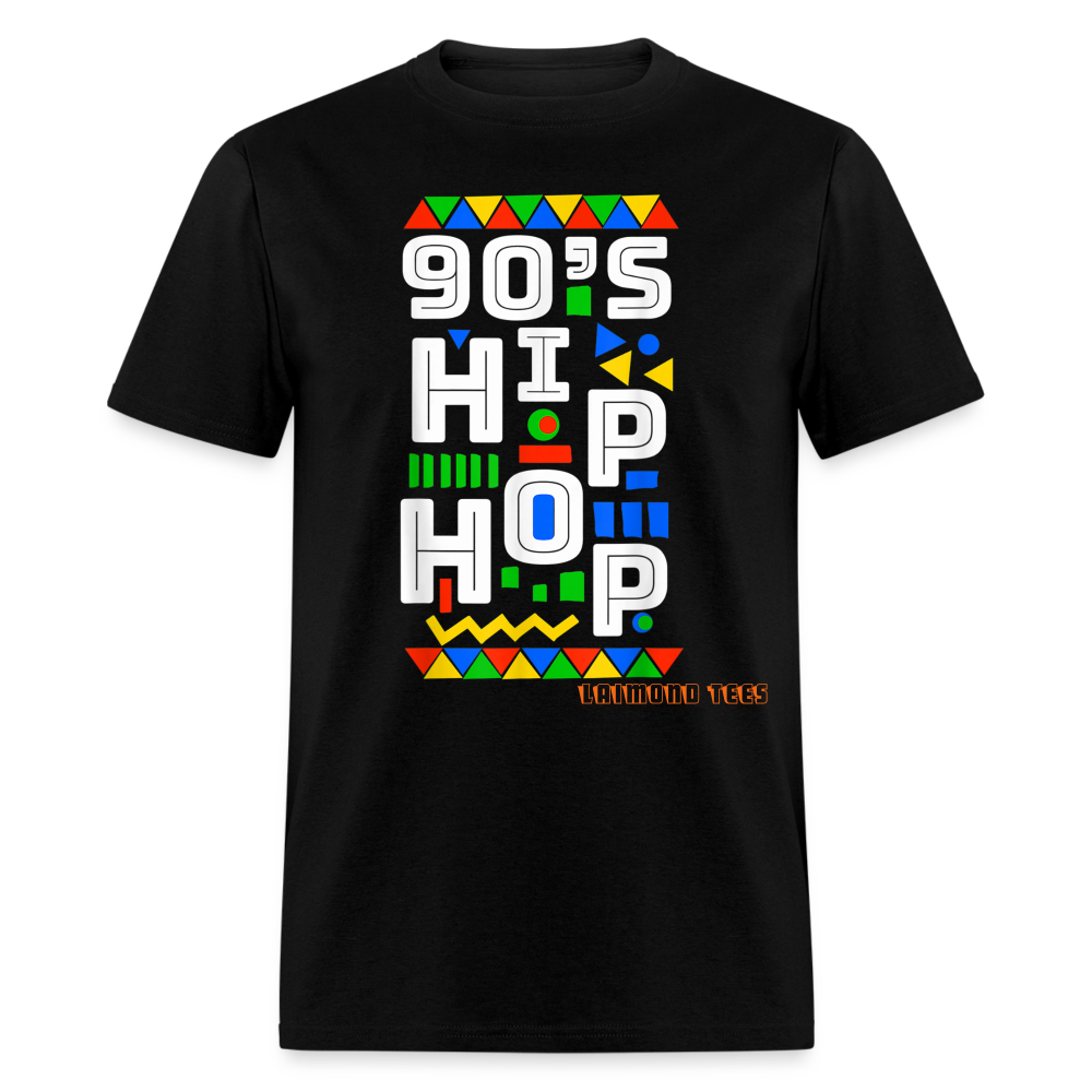 90s Hip Hop Unisex Classic T-Shirt - black
