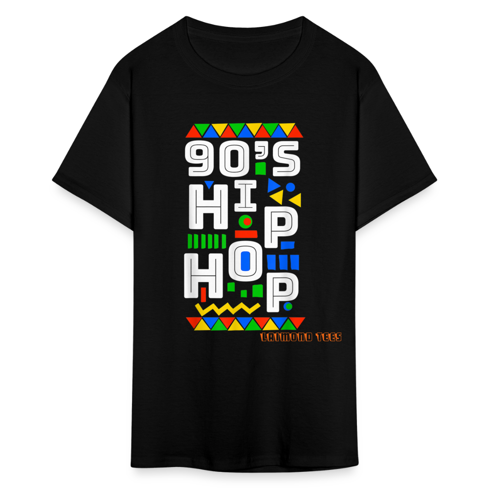 90s Hip Hop Unisex Classic T-Shirt - black