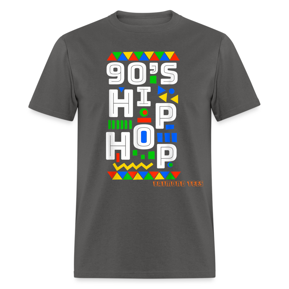 90s Hip Hop Unisex Classic T-Shirt - charcoal