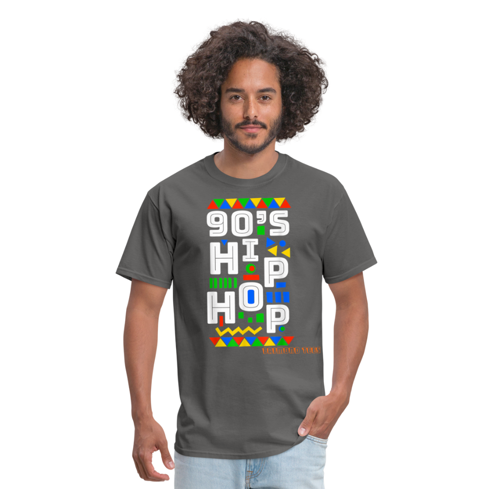 90s Hip Hop Unisex Classic T-Shirt - charcoal
