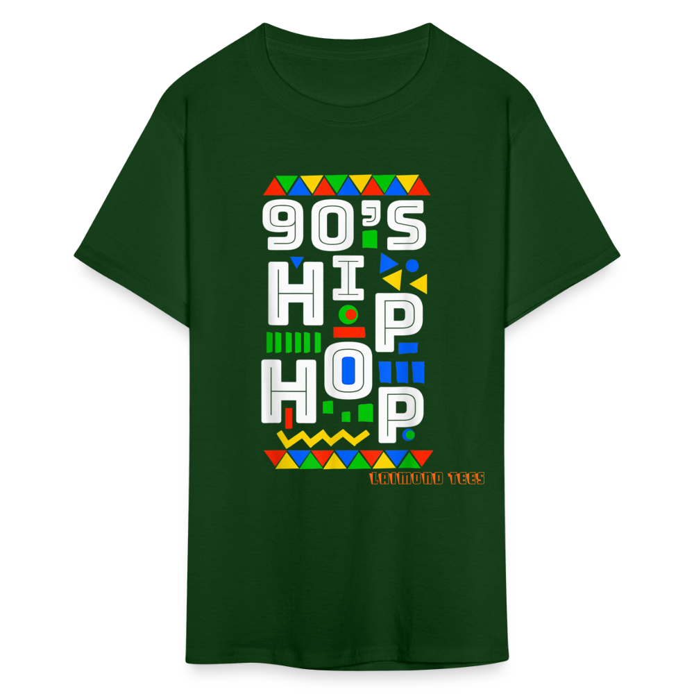 90s Hip Hop Unisex Classic T-Shirt - forest green