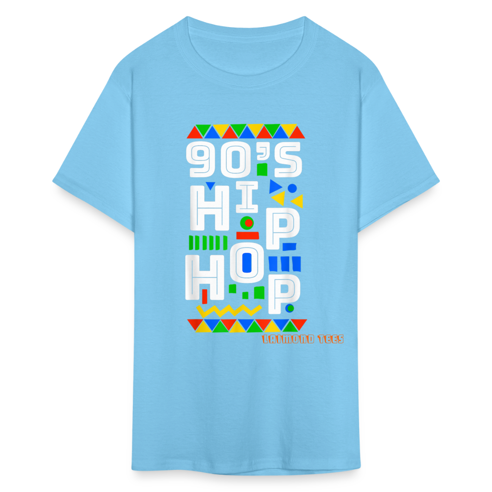 90s Hip Hop Unisex Classic T-Shirt - aquatic blue