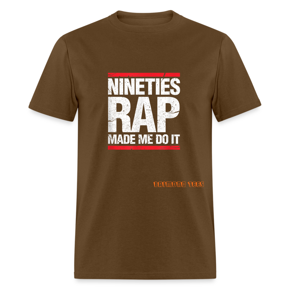 Nineties Rap Unisex Classic T-Shirt - brown
