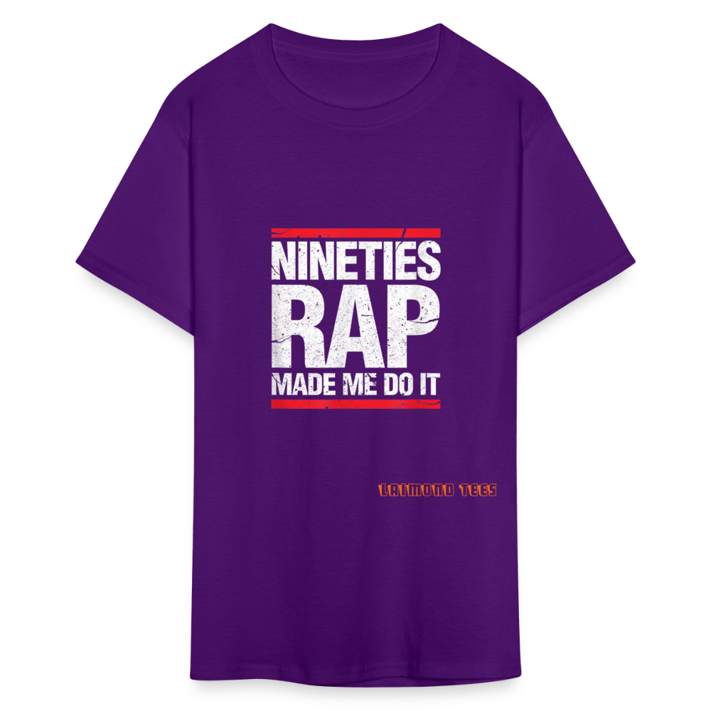 Nineties Rap Unisex Classic T-Shirt - purple
