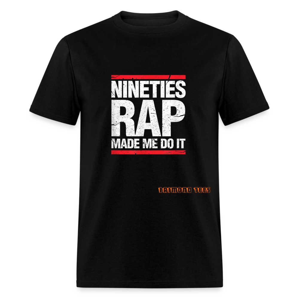 Nineties Rap Unisex Classic T-Shirt - black