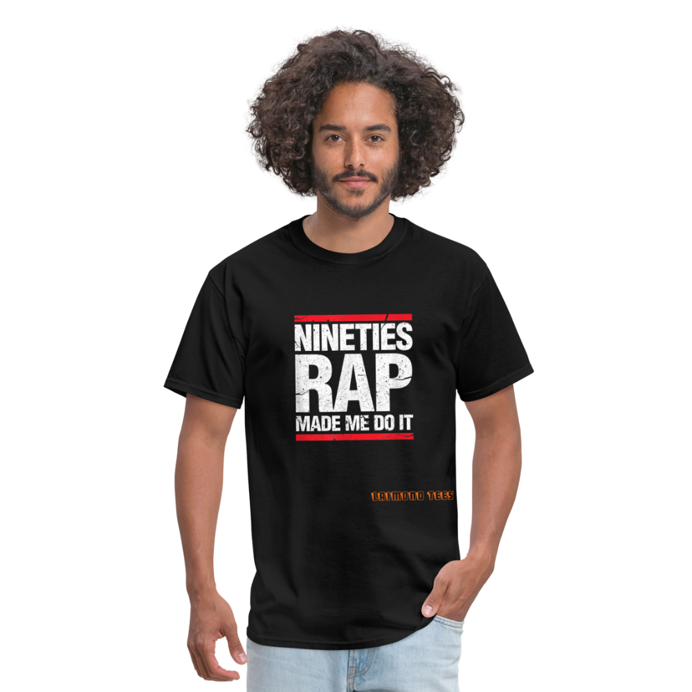 Nineties Rap Unisex Classic T-Shirt - black