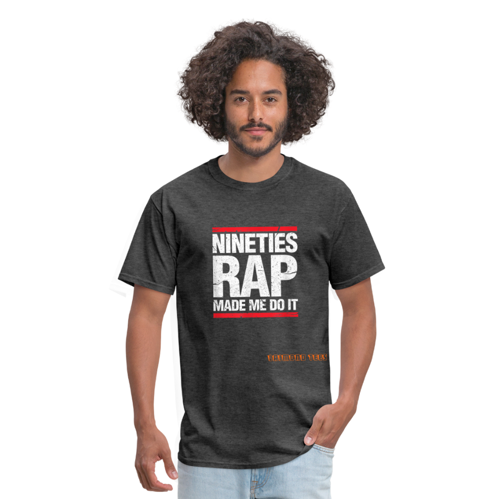 Nineties Rap Unisex Classic T-Shirt - heather black
