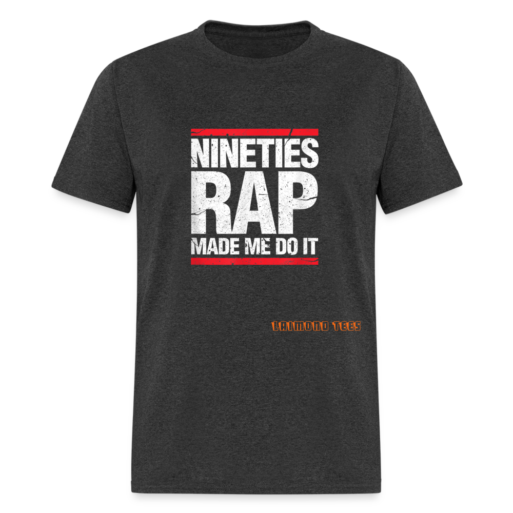 Nineties Rap Unisex Classic T-Shirt - heather black