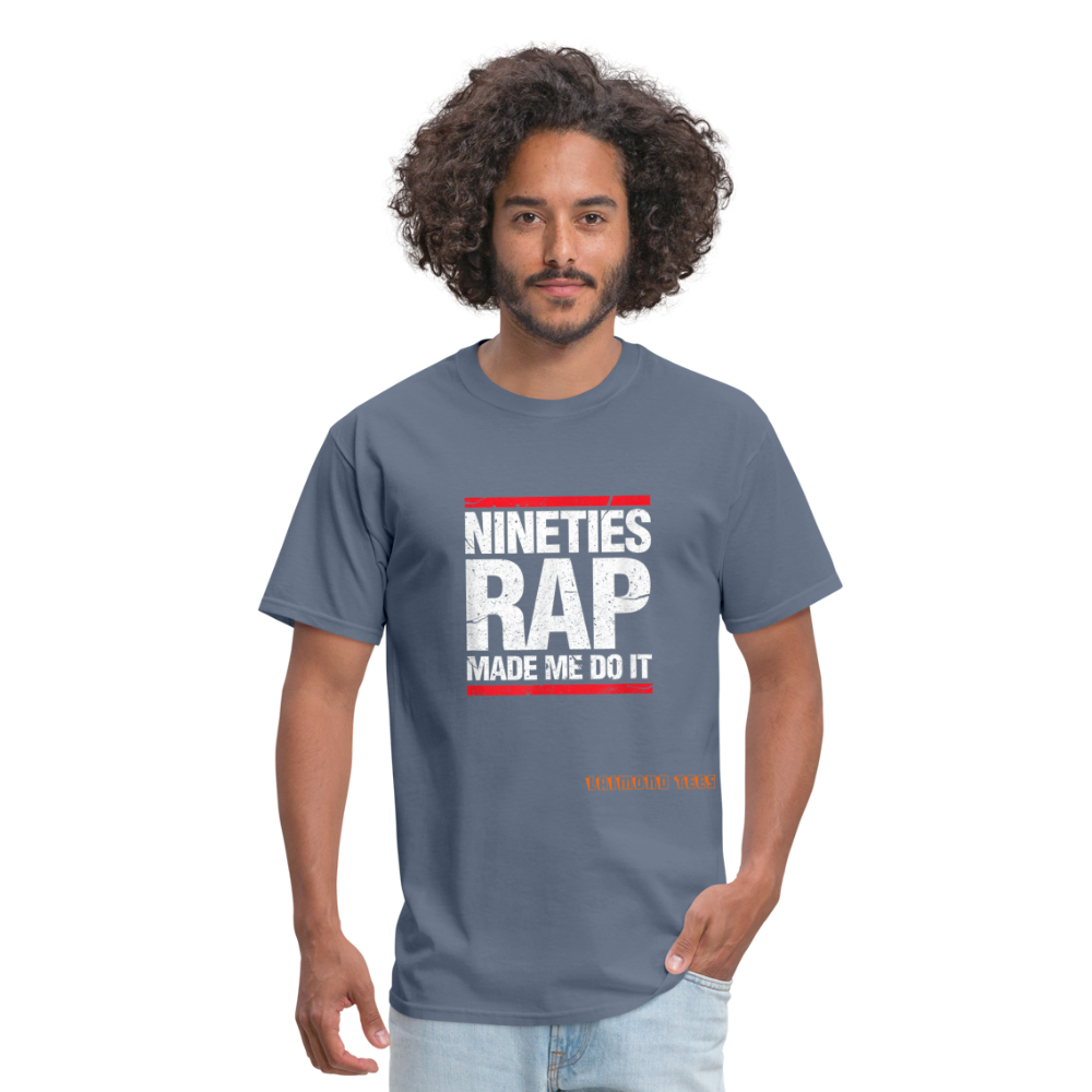 Nineties Rap Unisex Classic T-Shirt - denim