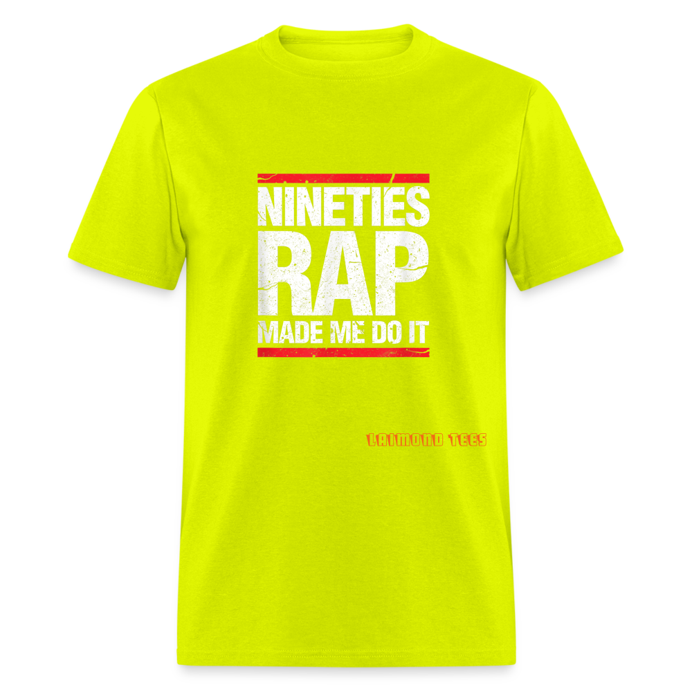 Nineties Rap Unisex Classic T-Shirt - safety green