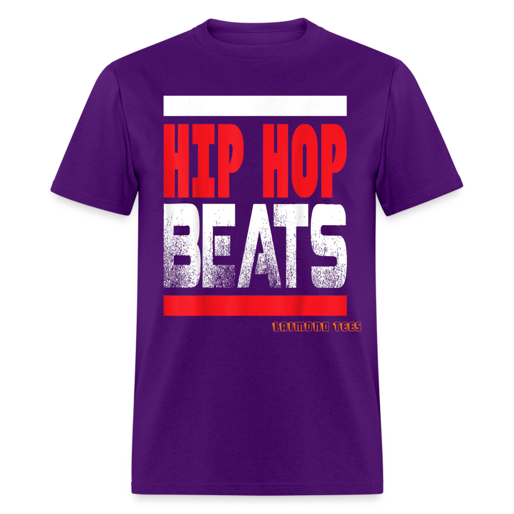 Hip Hop Beats Unisex Classic T-Shirt - purple