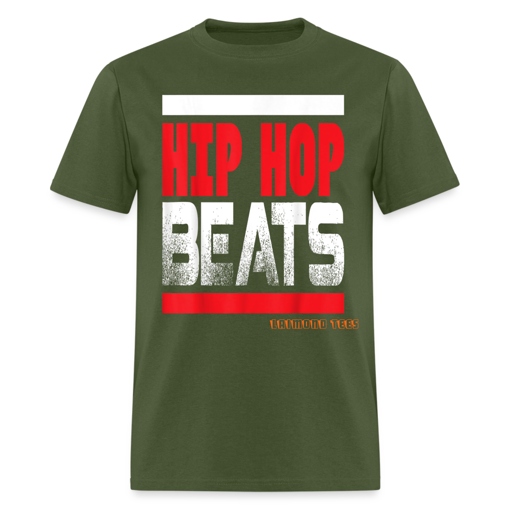 Hip Hop Beats Unisex Classic T-Shirt - military green