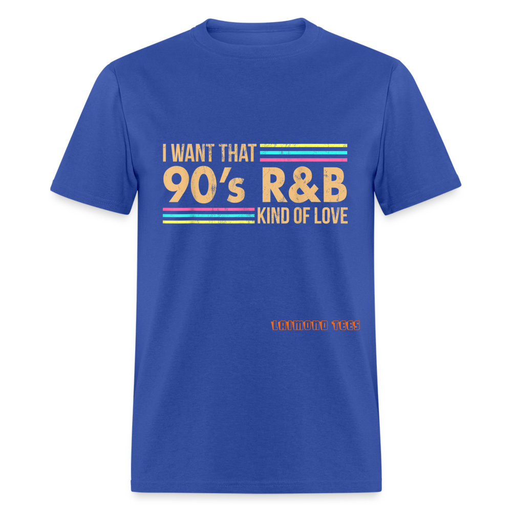 90s R&B Unisex Classic T-Shirt - royal blue