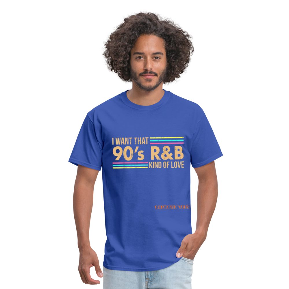 90s R&B Unisex Classic T-Shirt - royal blue