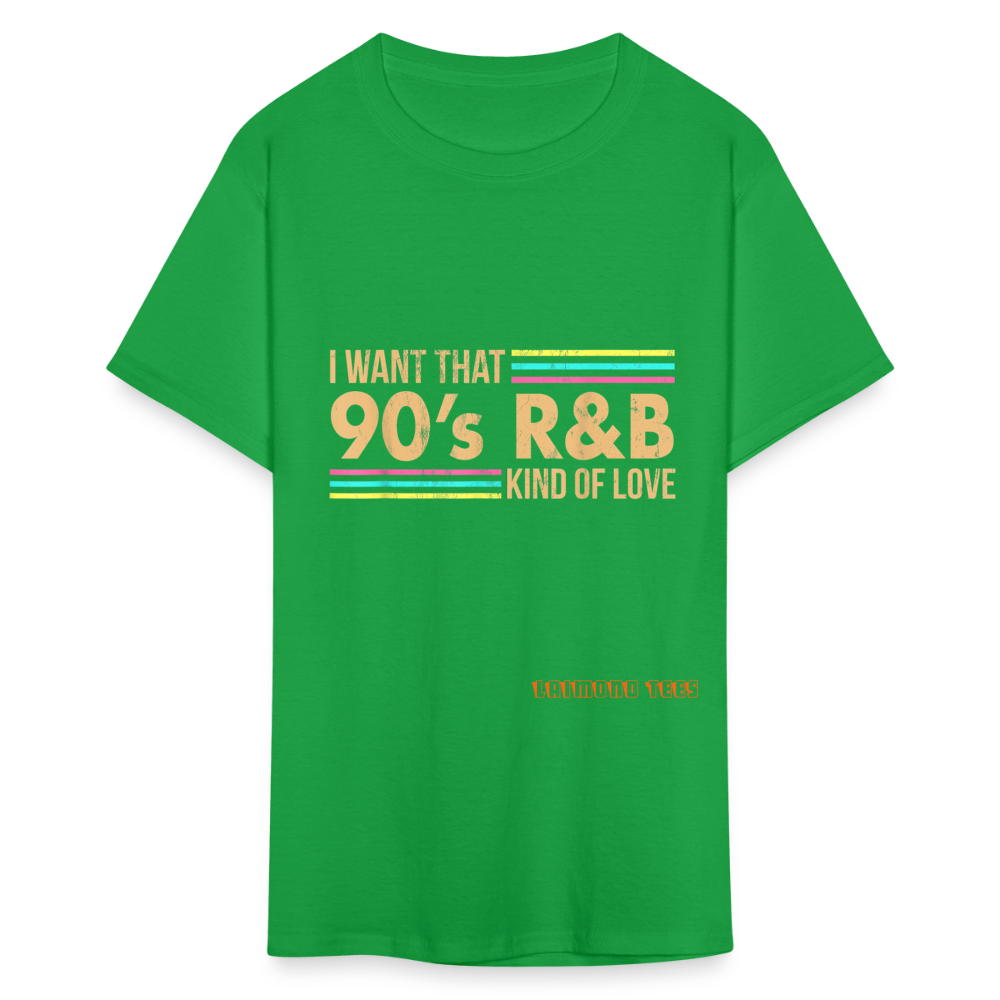 90s R&B Unisex Classic T-Shirt - bright green