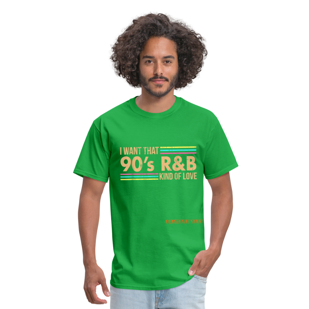 90s R&B Unisex Classic T-Shirt - bright green