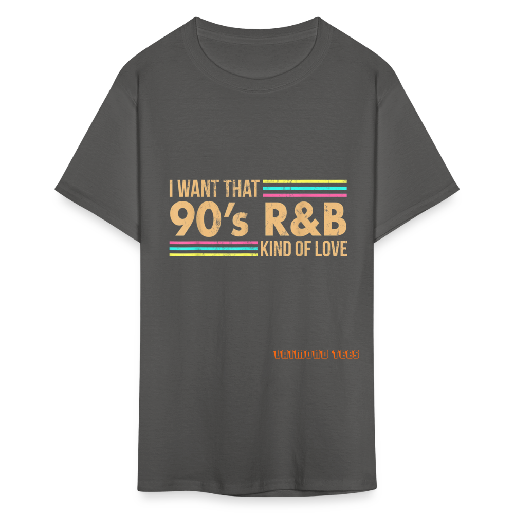 90s R&B Unisex Classic T-Shirt - charcoal