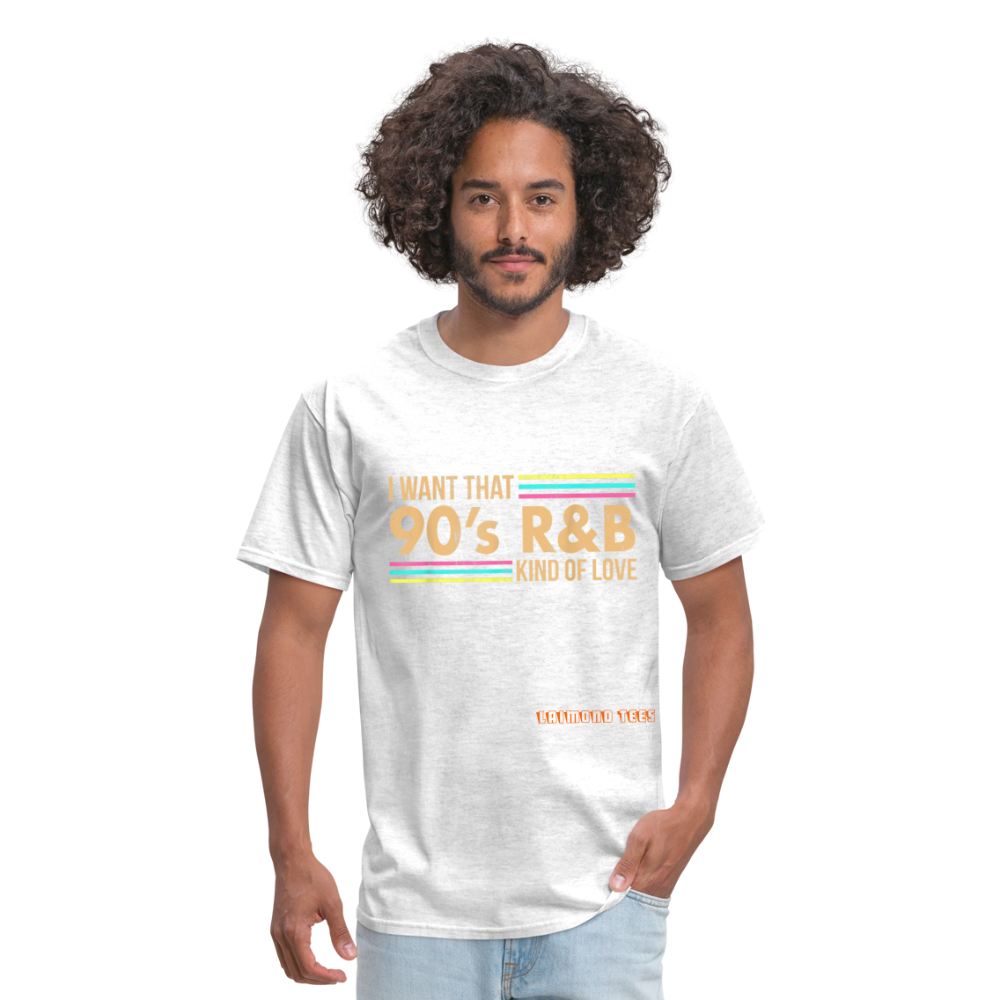 90s R&B Unisex Classic T-Shirt - light heather gray
